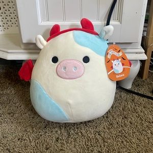 Belana the cow Squishmallow with tag